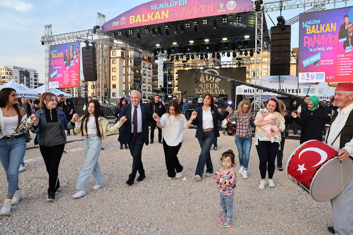 Nilüfer’de Balkan rüzgarı; Suzan Kardeş, Bursalıları coşturdu…