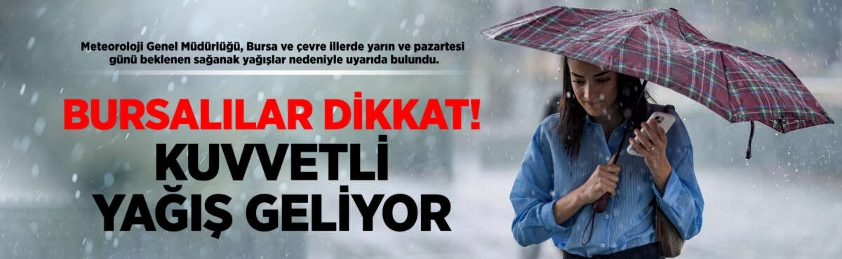 Meteoroloji Genel Müdürlüğü, Bursa ve