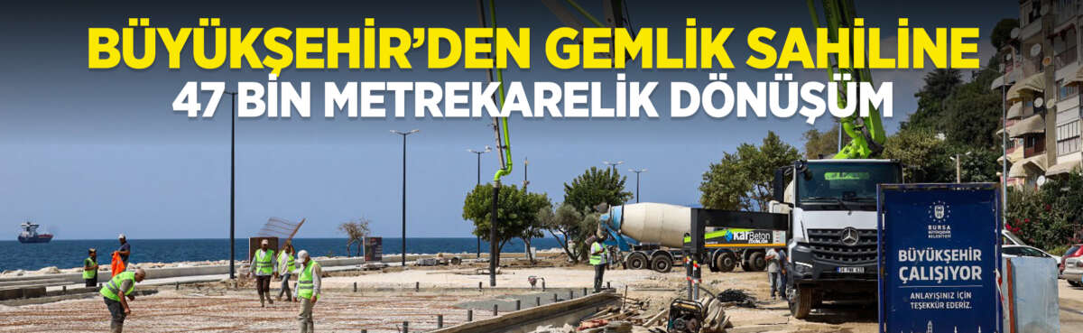 Bursa Büyükşehir Belediyesi, Gemlik ilçesi