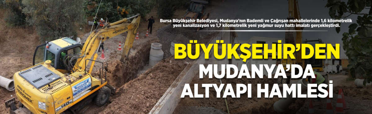 Bursa Büyükşehir Belediyesi, Mudanya’nın