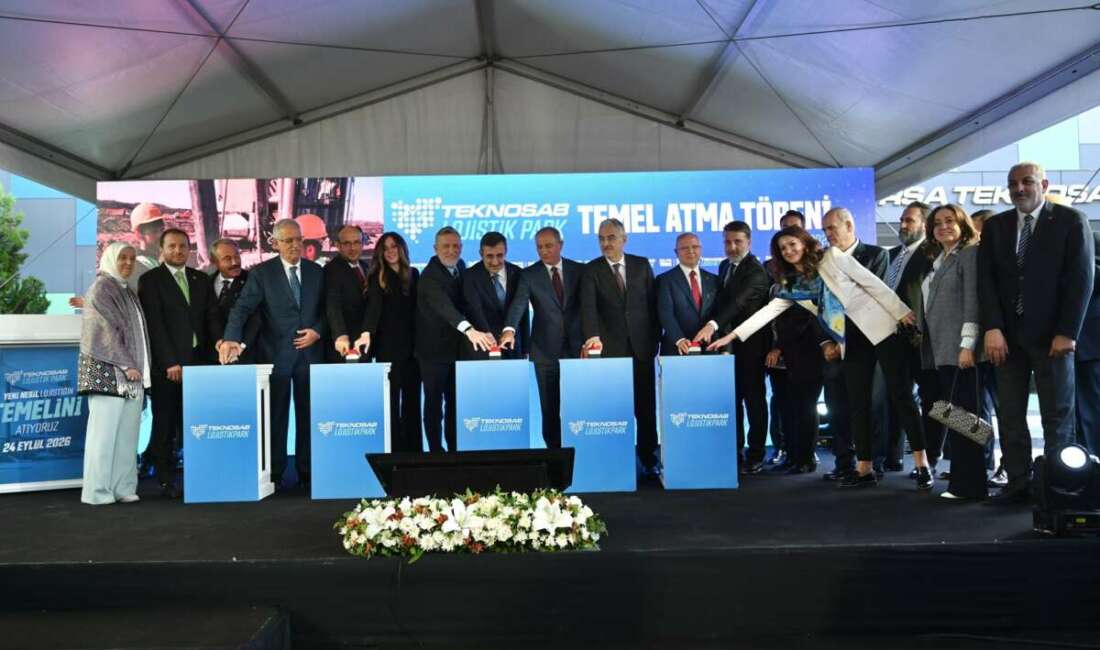 Bursa’da TEKNOSAB Lojistik Park’ın temeli atıldı Bursa’da TEKNOSAB Lojistik Park’ın temeli atıldı