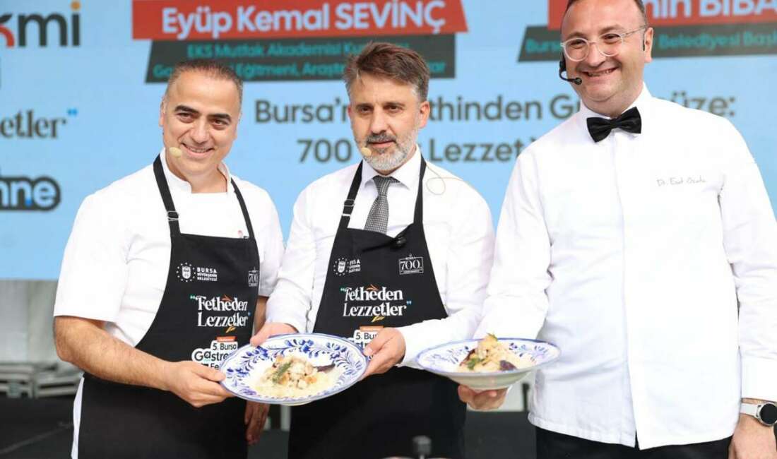 Bursa’nın fetheden lezzetleri dünya sahnesinde Bursa Büyükşehir Belediyesi’nin bu