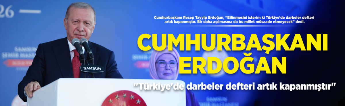 Cumhurbaşkanı Recep Tayyip Erdoğan, "Bilinmesini isterim