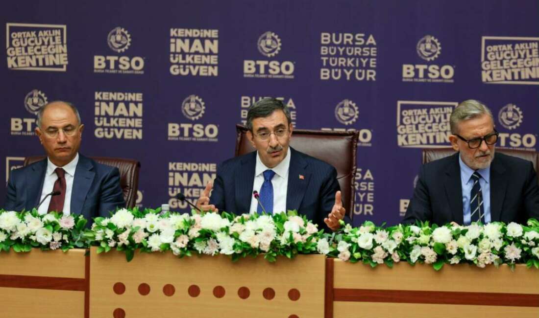 Cevdet Yılmaz Bursa’da konuştu: “Türkiye ekonomisinin temelleri sağlam” Cevdet Yılmaz Bursa’da konuştu: “Türkiye ekonomisinin temelleri sağlam”