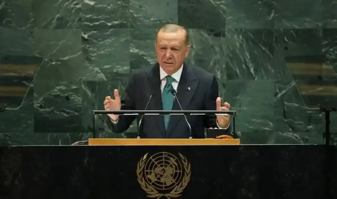 Erdoğan: Filistin’in sesi olmaya devam edeceğiz yaptığı konuşmada Filistin meselesine