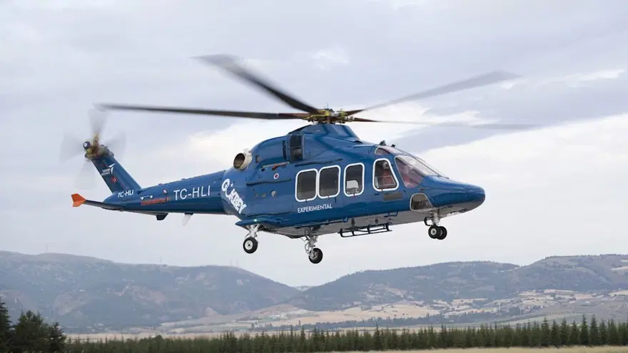 GÖKBEY helikopterinde ilk teslimat! Emniyet filosu güçleniyor Türkiye’nin yerli ve milli