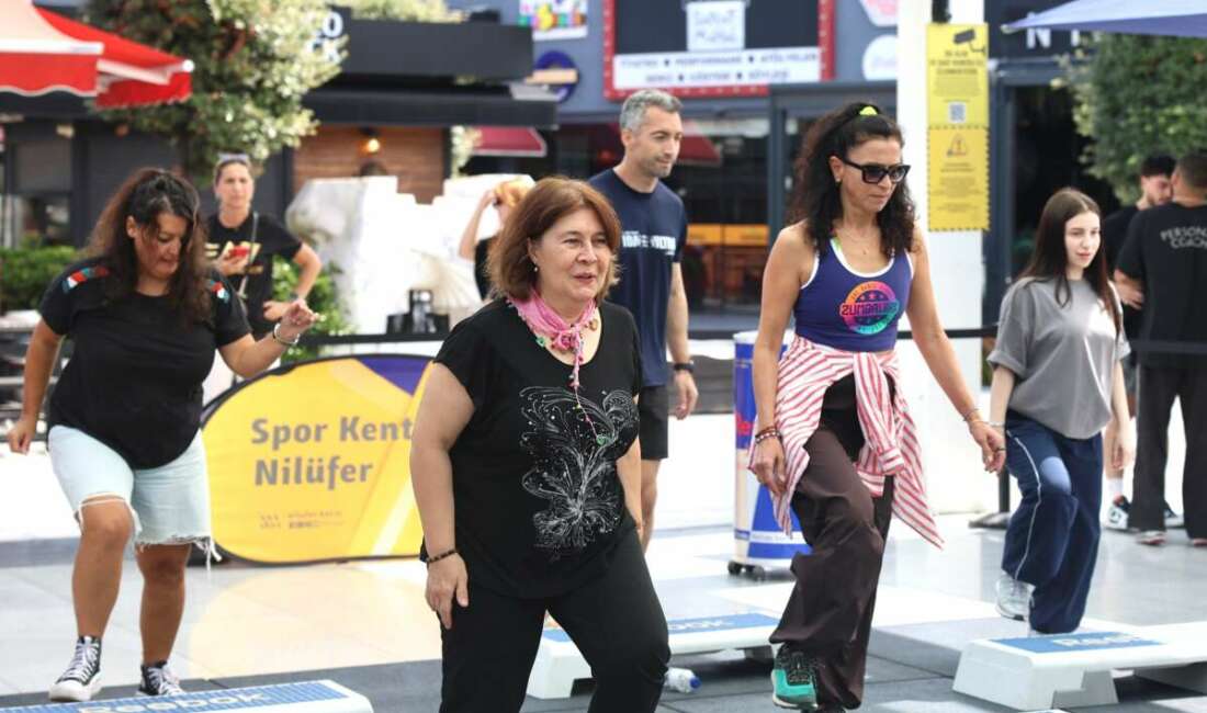 Bursa Nilüfer’de sağlıklı ve hareketli yaşam için açık hava etkinliği Nilüfer Belediyesi, Avrupa Hareketlilik