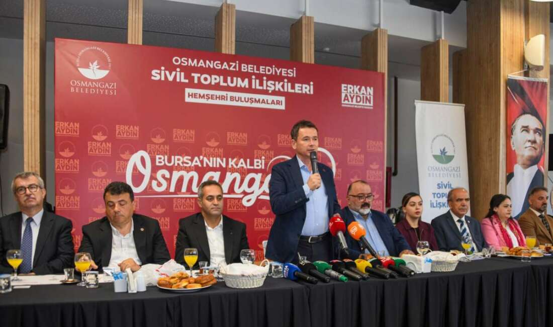 Osmangazi’de farklı kültürler aynı masada buluştu Osmangazi Belediye Başkanı Erkan