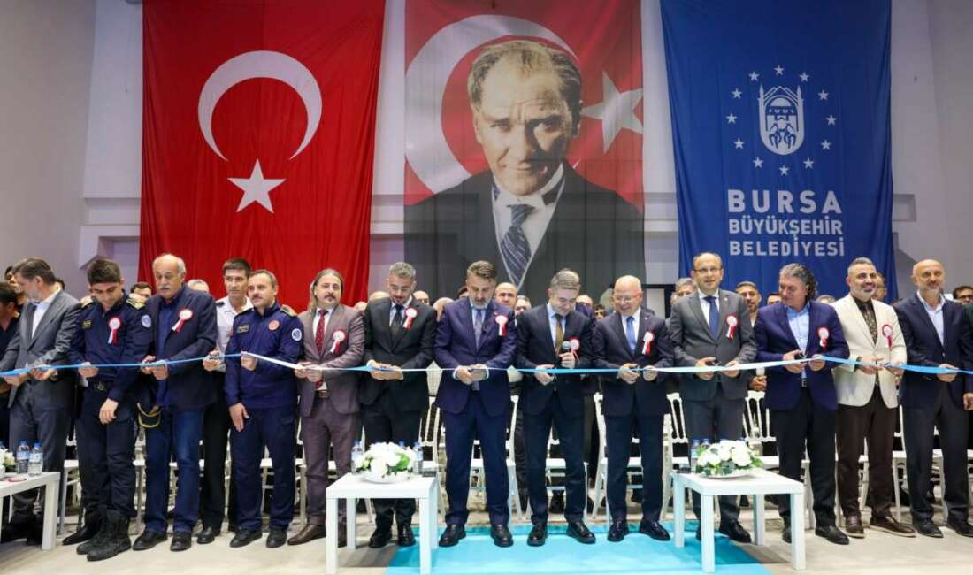İtfaiye istasyonlarına Bursa’da bir yenisini daha eklendi Bursa Büyükşehir Belediye Başkan