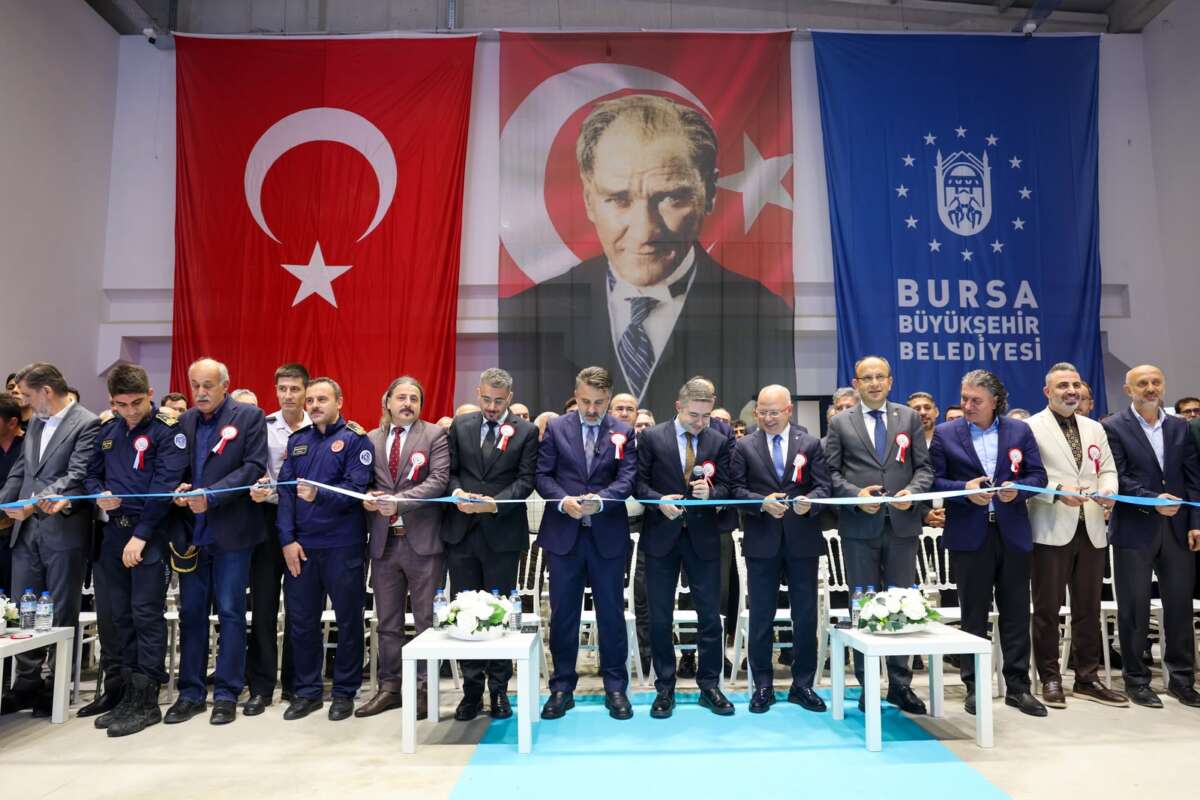 İtfaiye istasyonlarına Bursa’da bir yenisini daha eklendi
