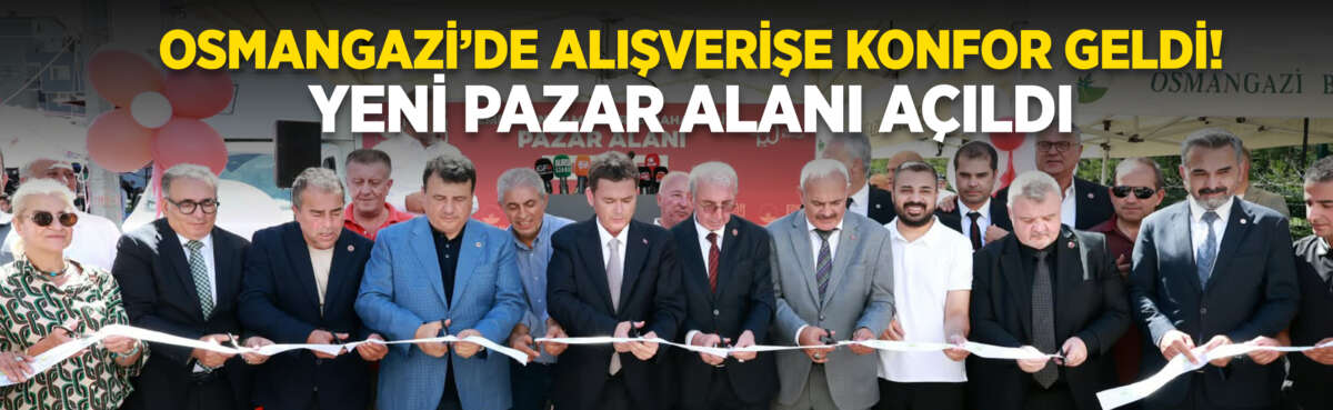 Osmangazi’de yaşayan vatandaşların mutlu, huzurlu