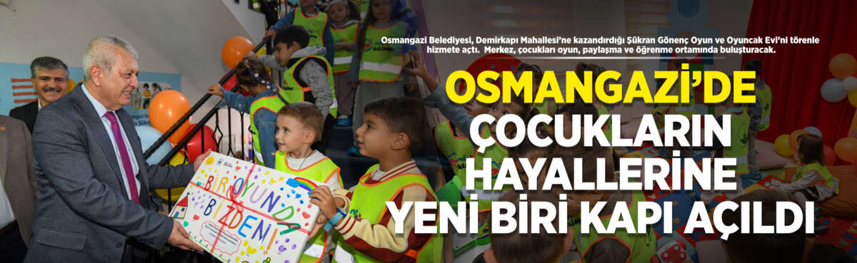Osmangazi Belediyesi, Demirkapı Mahallesi’ne kazandırdığı