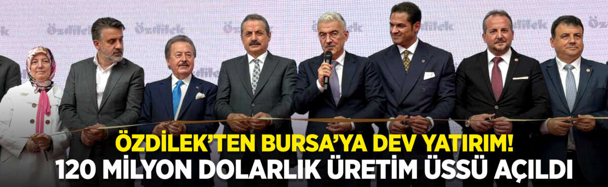 Özdilek Holding’in Bursa’nın Badırga Mahallesi’nde