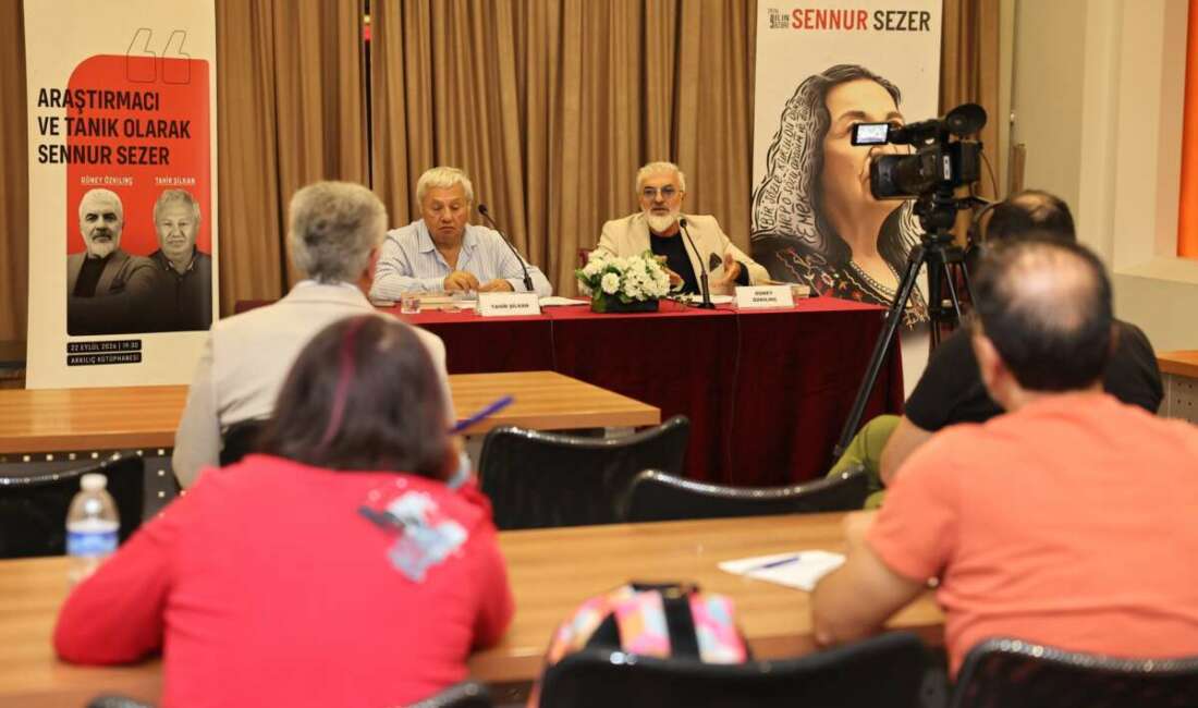 Nilüfer’de edebiyatseverlerin ilgi gösterdiği söyleşi! Nilüfer Belediyesi’nin “2026 Yılın