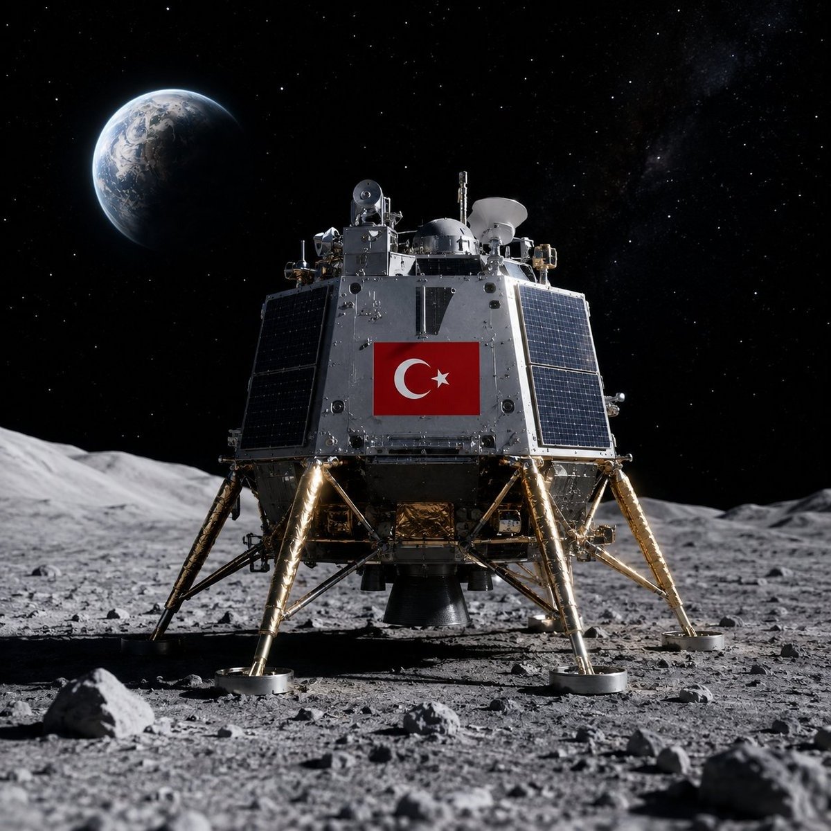 Türkiye’nin Ay aracı hazır! Tarihi görev için geri sayım başla