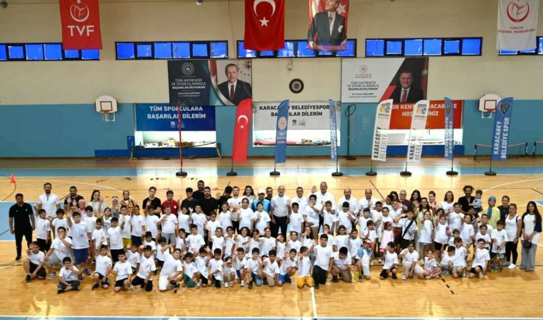 Bursa Karacabey’de çocuklar yaz tatilini sporla geçirdi Karacabey Belediyesi tarafından her