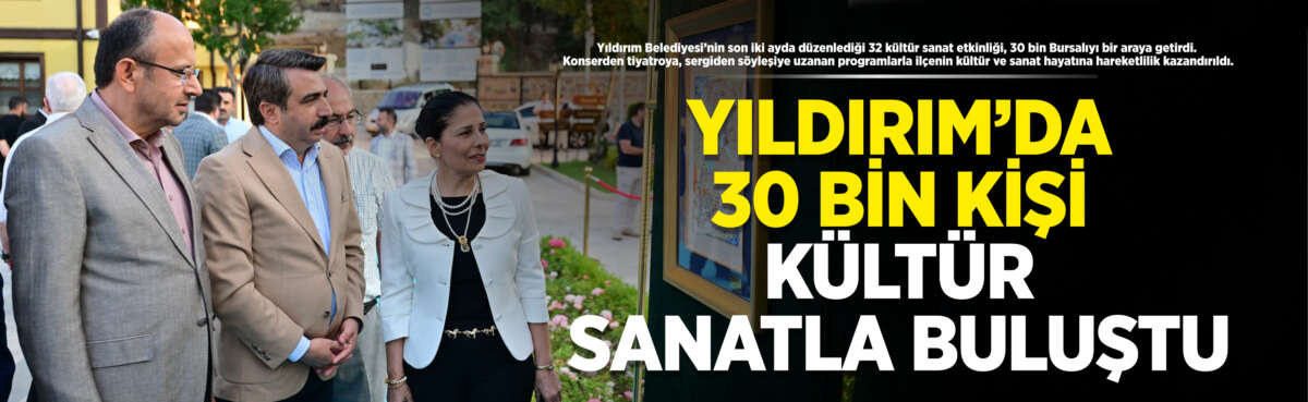 Yıldırım Belediyesi’nin son iki ayda