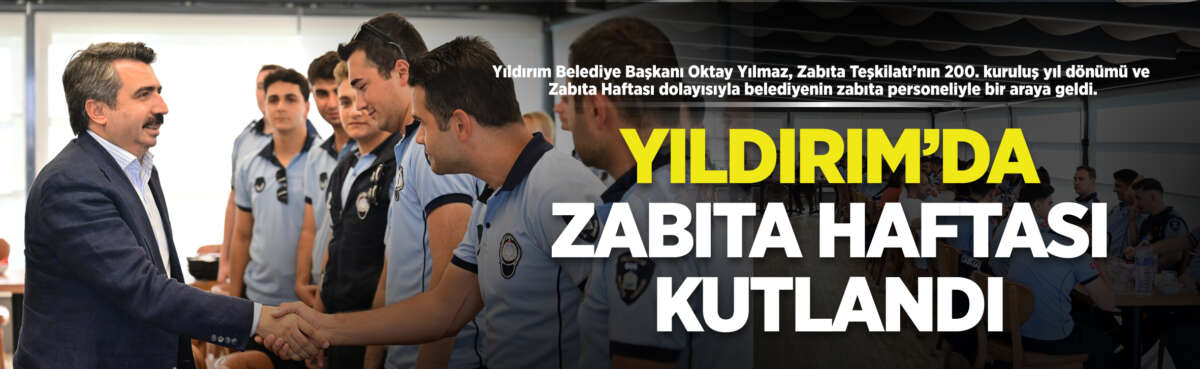 Yıldırım Belediye Başkanı Oktay Yılmaz,
