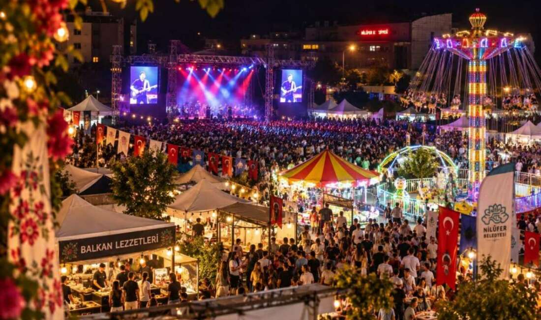 Bursa’nın merakla beklenen festivali bakın nerede yapılacak! Bursa’nın Nilüfer ilçesinde her