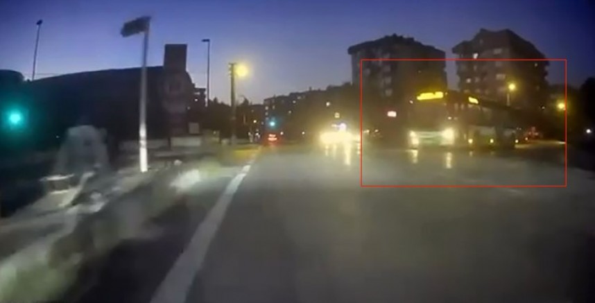 Bursa'da kırmızı ışık ihlali