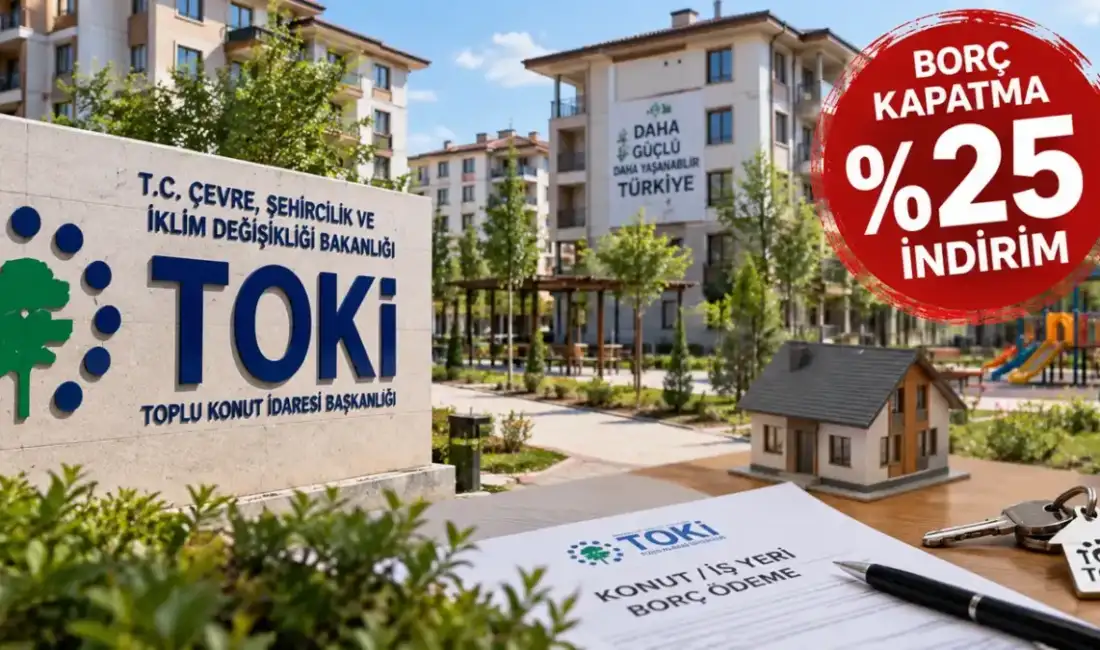 TOKİ yüzde 25 indirim kampanyası başladı! Kimler yararlanabilecek, borcun bir kısmı ödenebilecek mi? TOKİ’nin geri ödemeleri devam