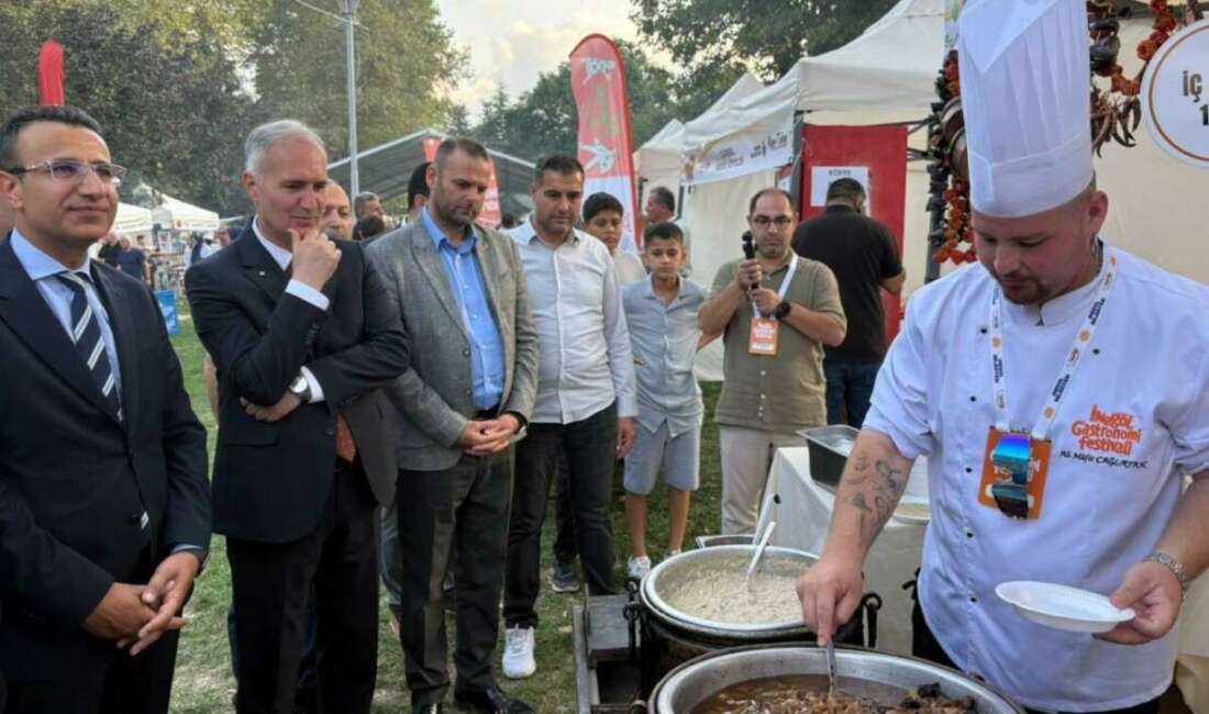 İnegöl Gastronomi Festivali’ne görkemli açılış! İnegöl’ün köklü mutfak kültürünü
