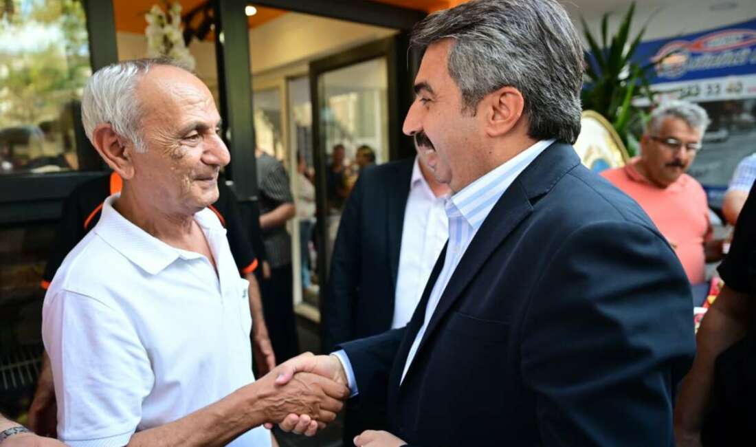 Başkan Yılmaz, mahalle ve esnaf ziyaretlerine ara vermeden devam ediyor Yıldırım Belediye Başkanı Oktay