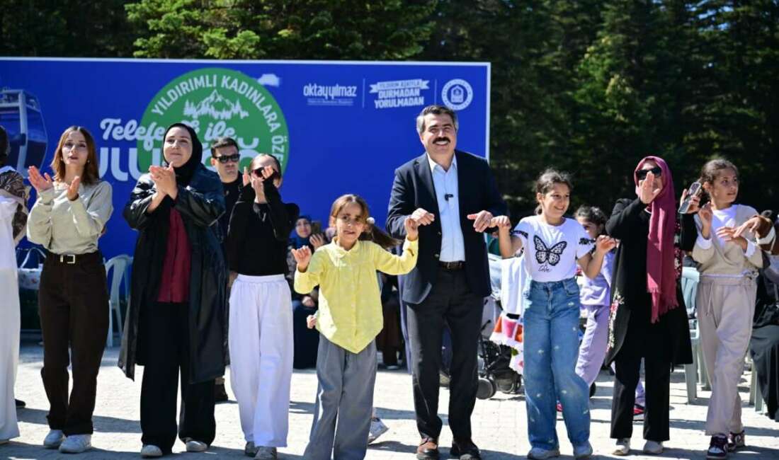 Yıldırım’da Teleferikle Uludağ Turu büyük ilgi gördü! Yıldırım Belediyesi’nin ilçede yaşayan