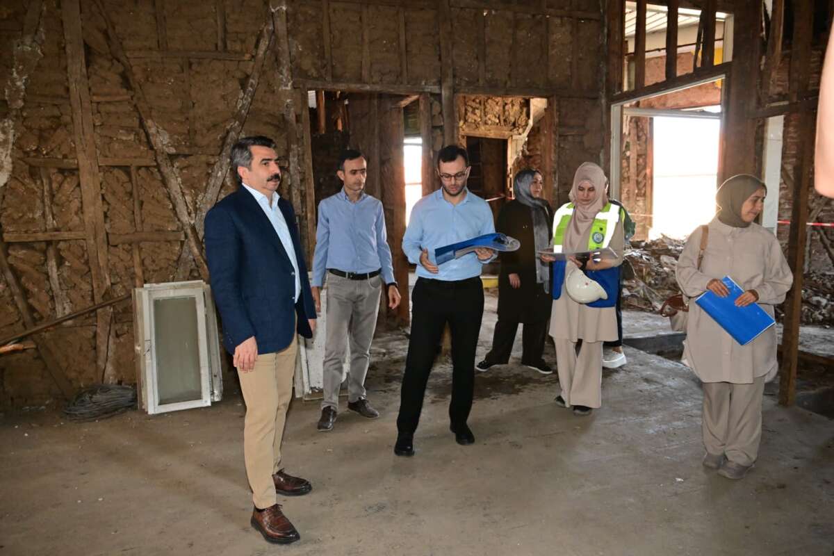 Yıldırım’da tarihi yapı kütüphaneye dönüşüyor