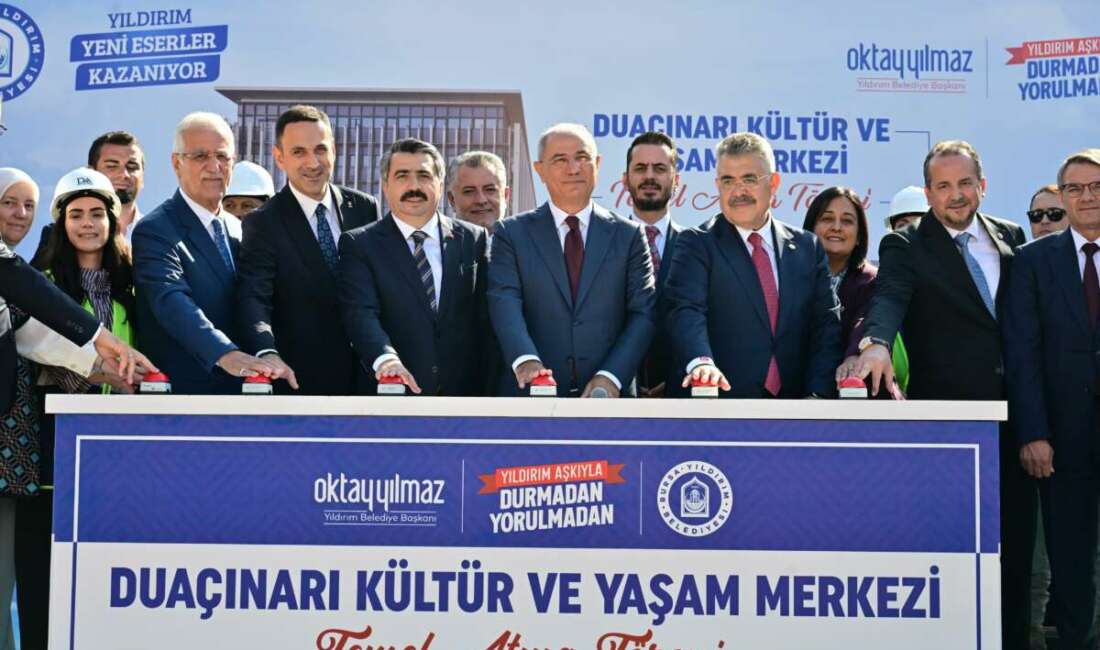 Yıldırım’a yeni eser; Duaçınarı Kültür ve Yaşam Merkezi’nin temeli atıldı Yıldırım Belediyesi, kentin sosyal