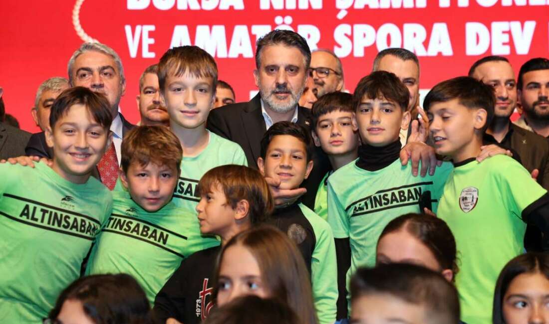 Büyükşehir’den Bursa sporuna rekor destek; 34 milyon 117 bin 500 TL… Bursa Büyükşehir Belediyesi