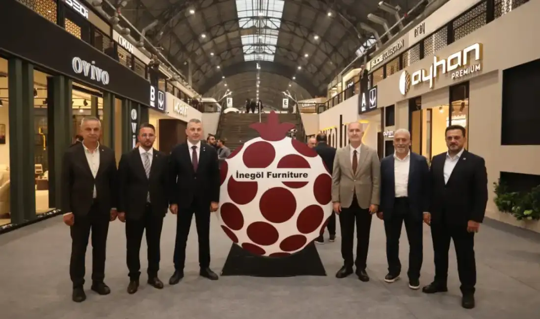 Uluslararası İnegöl Mobilya Fuarı’na ilgi büyük; Başkanlar ziyaret etti İnegöl Belediye Başkanı Alper
