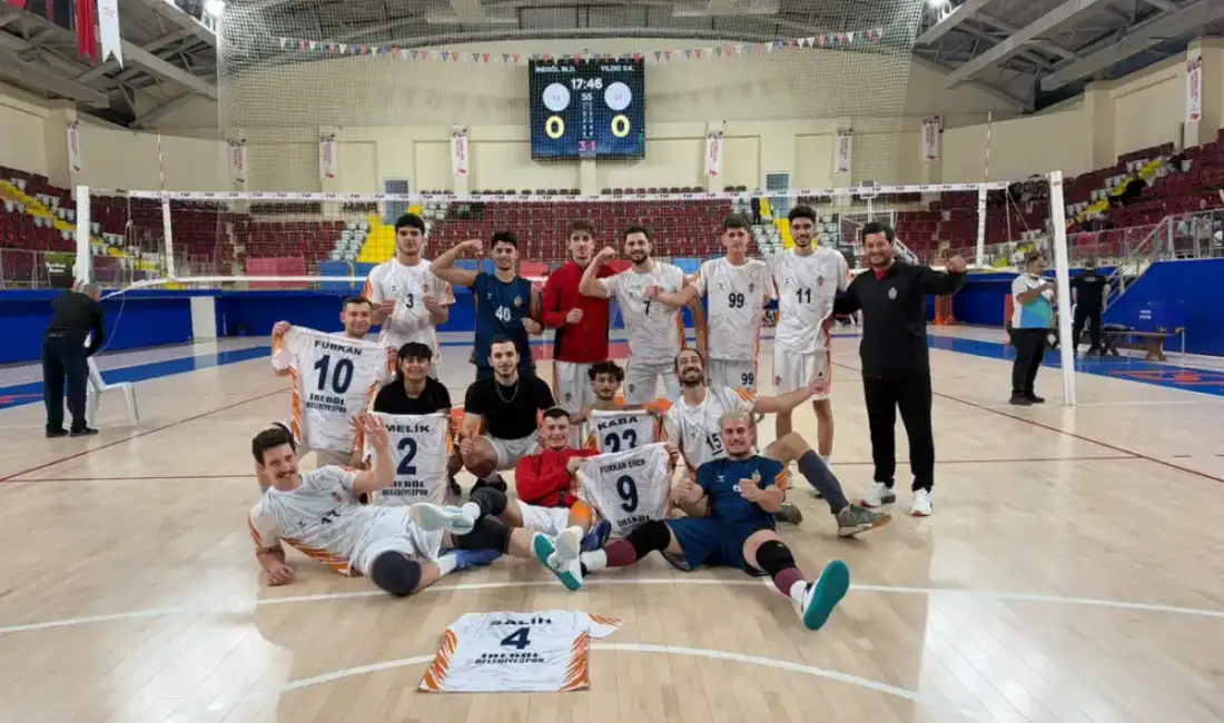 İnegöl Belediyespor’un bileği bükülmüyor Uzman Posta Erkekler Voleybol