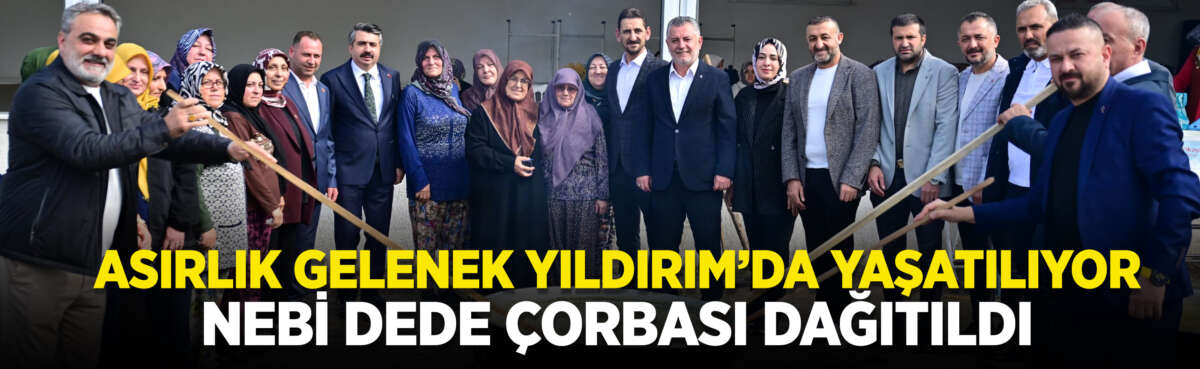 Yıldırım’a bağlı Hamamlıkızık Mahallesi’nde asırlardır