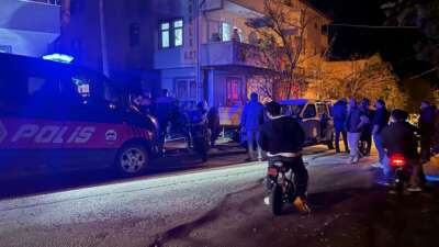 Bartın'da evinde havaya ateş açan