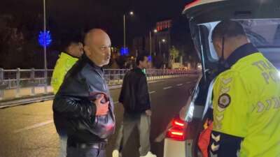 Kayseri’de polis ekipleri tarafından yapılan
