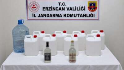 Erzincan’da jandarma ekiplerince düzenlenen operasyonda