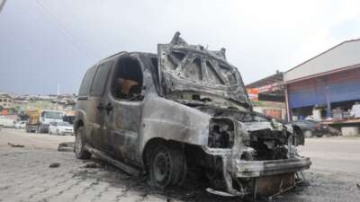 Hatay'da seyir halindeki Fiat marka