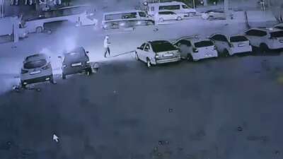 Antalya’nın Serik ilçesinde bir oto