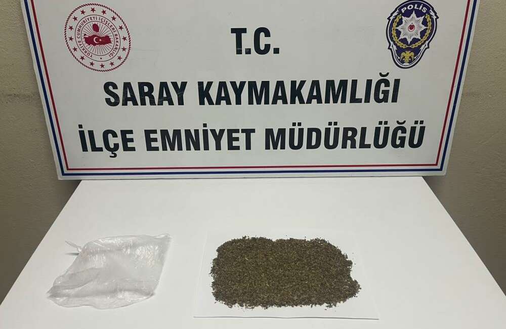 Tekirdağ’ın Saray ilçesinde polis