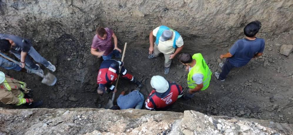 Altyapı çalışması sırasında göçük yaşandı: 1 yaralı Hatay’ın Arsuz ilçesinde altyapı
