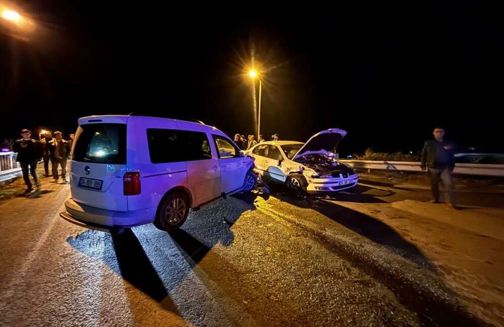 Erzincan’da hafif ticari araç