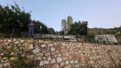 Bursa’nın Orhangazi ilçesinde bir villanın