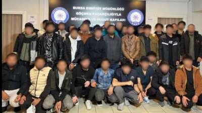 Bursa’da göçmen kaçakçılığıyla mücadele kapsamında
