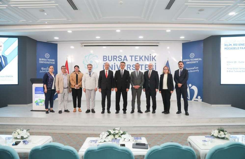 BTÜ’de gündem iklim değişikliği Bursa Teknik Üniversitesi