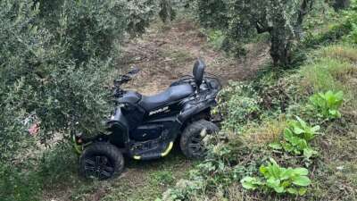 Bursa'da patika yolda seyir halindeyken