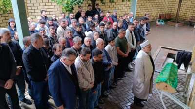 Bursa'nın İnegöl ilçesinde otomobilin çarpması