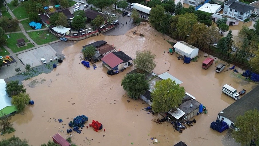 İşte Bursa İznik’teki son durum! Bursa'nın İznik ilçesinde şiddetli