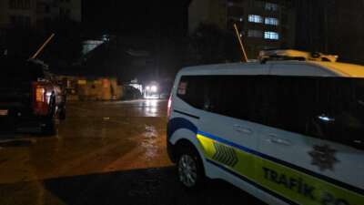 Zonguldak'ın Çatalağzı beldesinde yağışlar sonrası