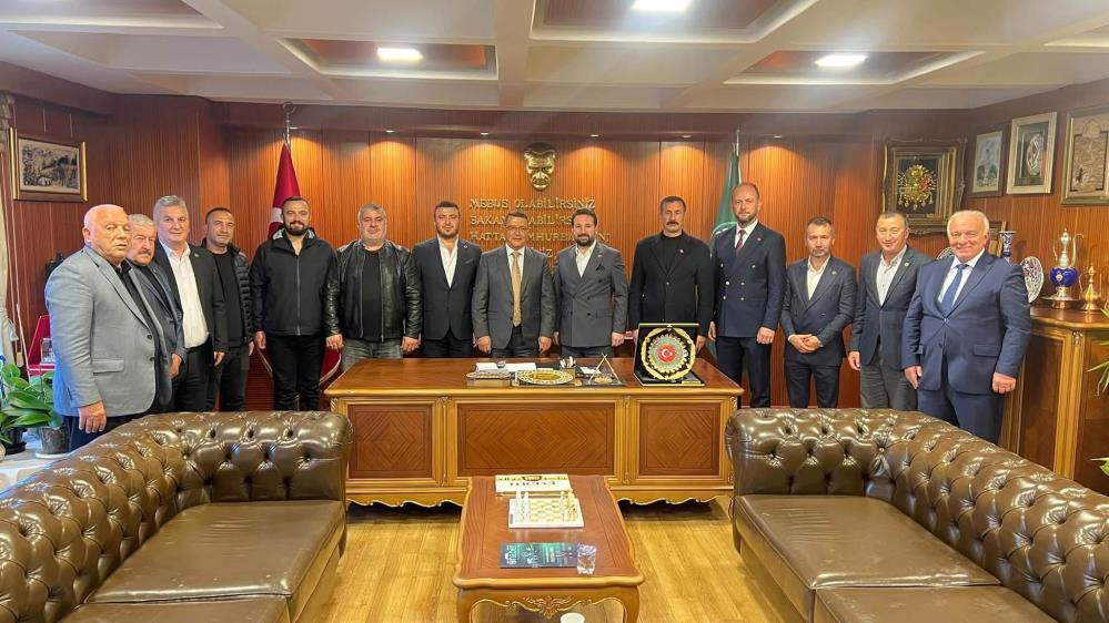 MHP’den BESOB’a ziyaret MHP Yenişehir İlçe Başkanı